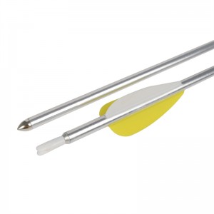 Elong Outdoor 114207 30inch SP970 Aluminiu arrow Culoare de argint Culoare tir cu arcul în aer liber Target Fotografiere folosind