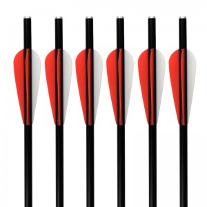 Elong Outdoor 117011 16INCH OD8MM 8031 ​​Șuruburi din fibră de sticlă Vânătoare de tir cu arcul utilizând șurubul arborelui