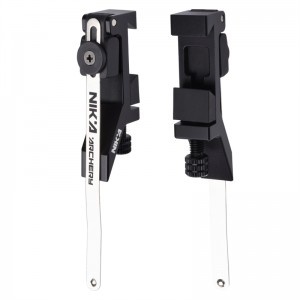 Arhetry Nika 26ck01-BK Arrow Clicker extins pentru tir cu arcul Recurve Bow Fotografiere Externe