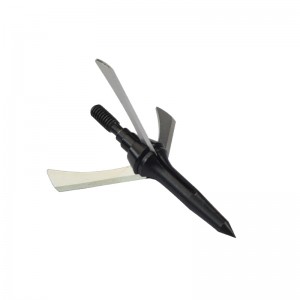 Arhefia Nika 15B022 3 Lame Broadhead cu lame din oțel inoxidabil Crossbow Hunting Hunting Arrowheads