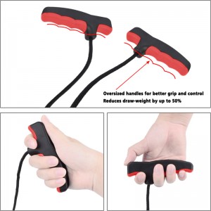 Tika tir cu arcul 454002-06 arbale de frânghie cu mâner dublu arbale de coarde coardă cocking ajutor șir