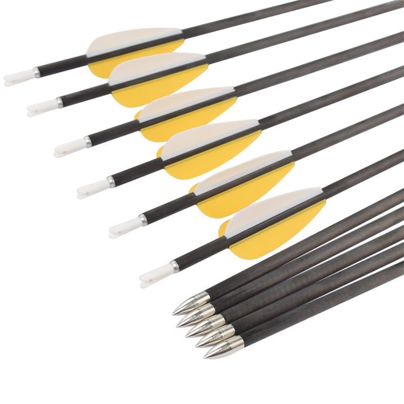 Elong Outdoor 110322 ID4.2MM SP700 Fibra de carbon arrow Tirocer Recurve Bow Shooting