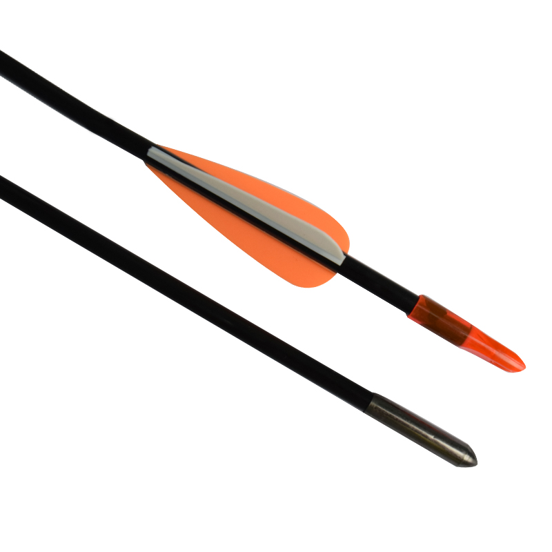 Elong Outdoor 113179 26inch ID4mm Fiberglass arrow Tir cu arcul Recurve Bow Fotografiere Practică