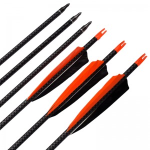 Elong Outdoor 110245 ID6.2MM SP500 3K Arrow Carbon cu fotografiere cu arcul de pene folosind