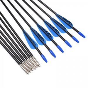 Elong Outdoor 110099 Id5mm 28inch Fiberglass Arrow Tiger model de tigru Fotografiere cu arcul utilizând