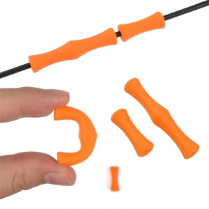 Elong Outdoor 42Ft09 Pugării de protecție a degetului Arcul de cauciuc Gardă de tijă Fotografiere cu arcul cu protecție împotriva degetelor