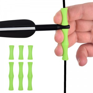 Elong Outdoor 42Ft09 Pugării de protecție a degetului Arcul de cauciuc Gardă de tijă Fotografiere cu arcul cu protecție împotriva degetelor