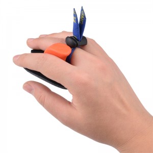 Elong Outdoor 42Ft02 RH M Dimensiune Finger Finger Accesorii pentru arcul Recurve Fotografierea degetului