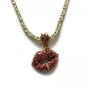 Sexy roșu buzunar inalid colier