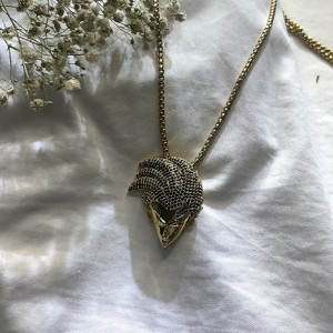 Full Color Zircon Vegeta Pandantiv