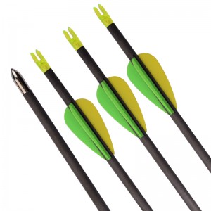 Elong Outdoor 112164 ID4.2mm Carbon Arrow 30inch SP600 Tir cu arcul Recurve Bow Fotografiere țintă