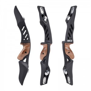 Tir cu arcul Nika 220026 ET1S 17Inch ILF LH Recurve Resger pentru recuperarea arcului Set Echipament Țintă fotografierea în aer liber și vânătoarea