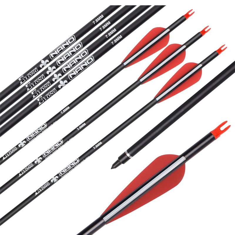 Elong Outdoor 115500-08 30inch Roll Fiberglass Arrow Tir cu arcul Recurve arc țintă Practică de fotografiere