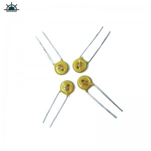 Furnizorul original de rezistență ODM Galben Silicon 10D221 Diametru 10mm Oxid de metal Mov Varistor pentru alimentare