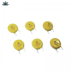 Producătorul China au existat produse, galben tăiat scurt kink mov rezistent14mm 14d471 470V varistor mov