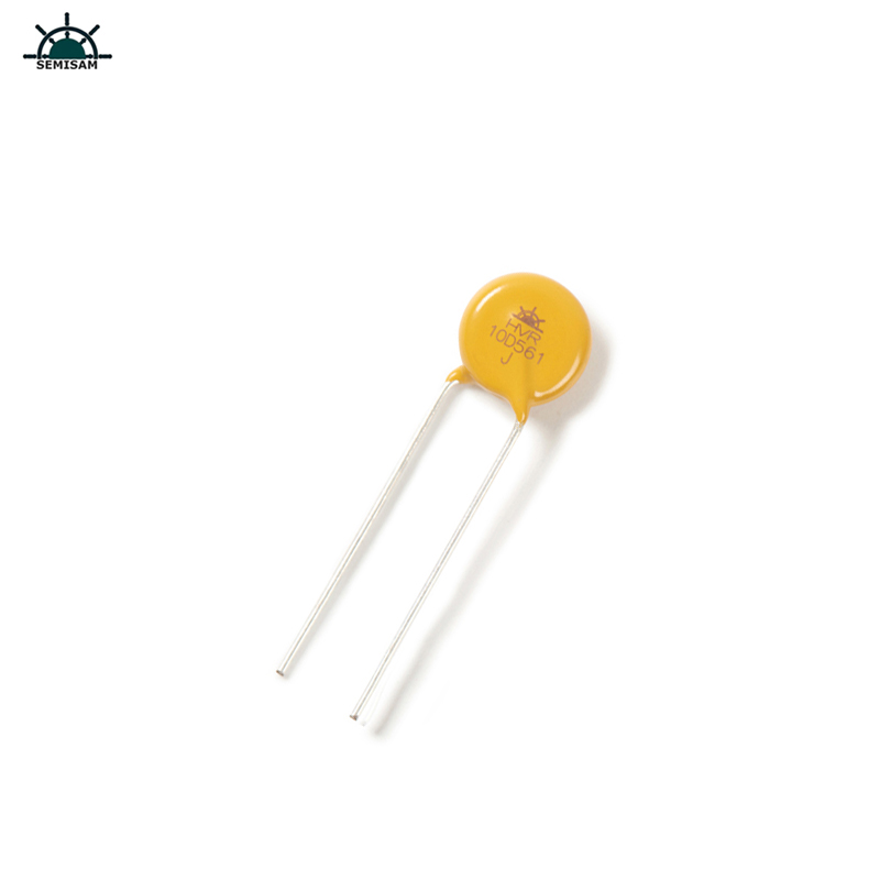 Fabrica de vânzare directă Diametru 10mm HVR10D561-J Protecția împotriva supratensiunii Protecție termică Siguranță termică Varistor Mov