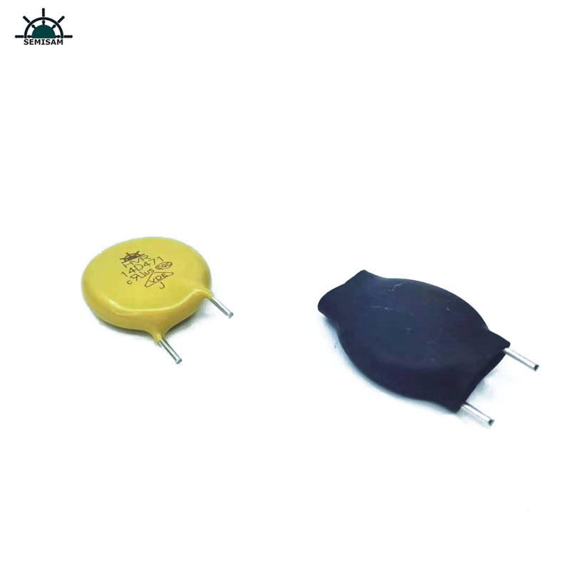 China Odm galben MOV 14mm 14D471 470V Varistor Protector de supratensiune ZOV Indistrial Varistor