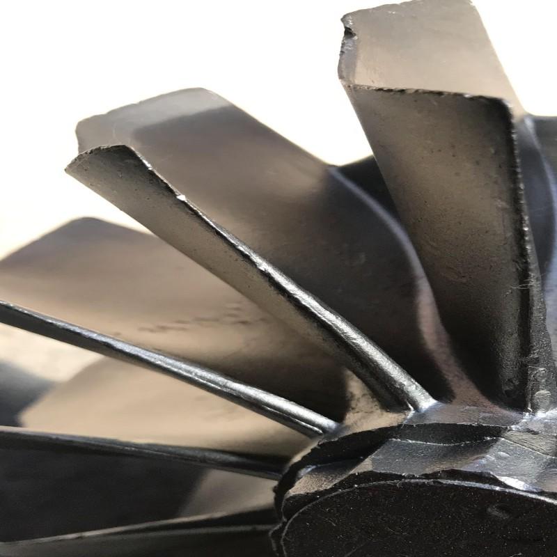 Analiza lamei turbinei cu gaz industriale