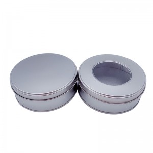 Fabrica Custom Round Protection Protection Environmental Tin Box Alimente Cantitate Can (120mm * 40mm) Jar Cookie