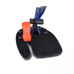 Elong Outdoor 42FT05 LH M M dimensiune Tiruri de tir cu arcul Finger Protector Finger Saver Fila de fotografiere din piele pentru arcul de recurgere
