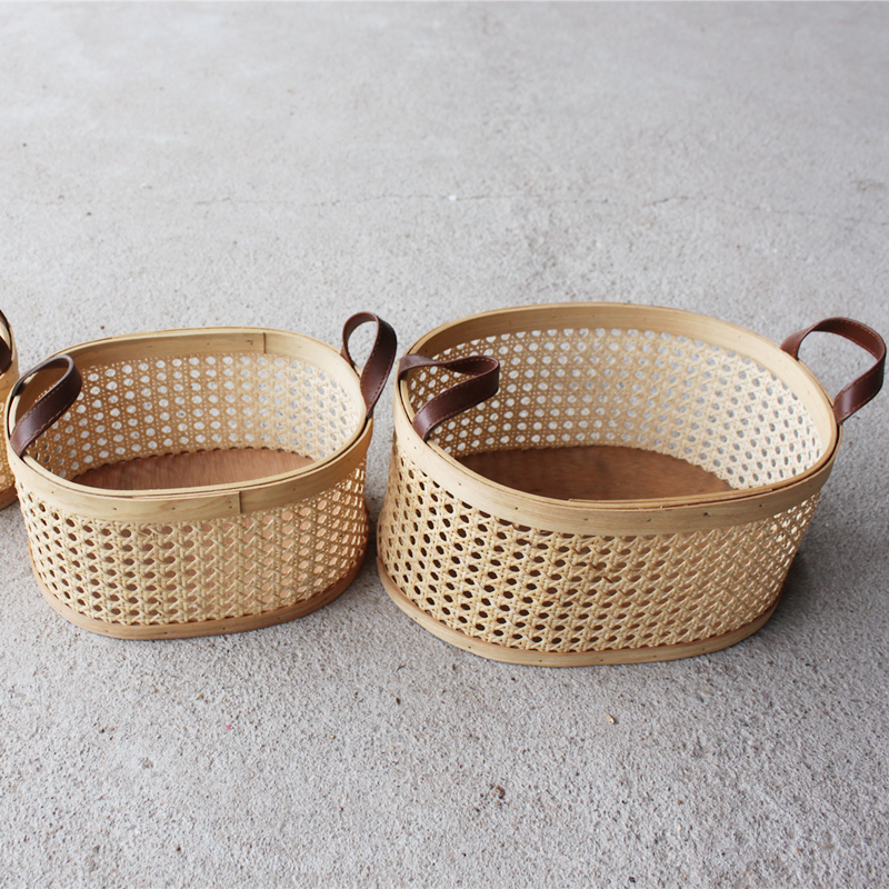 Lattice Rattan Coș de stocare