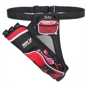 Archeria Nika 430025 LH Arrow Arrow Quiver pentru practica de fotografiere țintă în aer liber