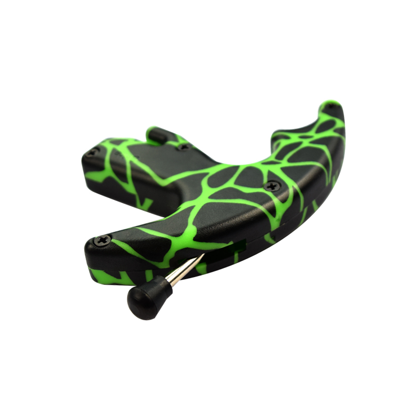 Elong Outdoor 42RA01-GNS Green Camo cu degetul mare Ajutor pentru tir cu arcul Fotografiere Fotografiere folosind