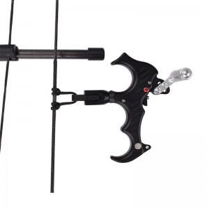 Elong Outdoor 42RA06-BK 360 Grad Rotate Compus compus Bow Eliberare Ajutoare Culoareneagră