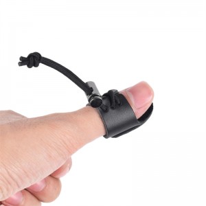 Elong Outdoor 421005 Mănuși de fotografiere Arcul tradițional Recurve Bow Shooting Finger Pază