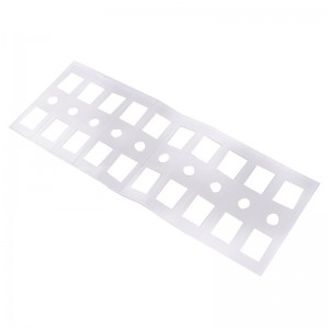 Rezistența la temperatură rezistentă la motor de izolare transparentă Transparent de turnare a garniturilor de izolare PET poate fi tăiată