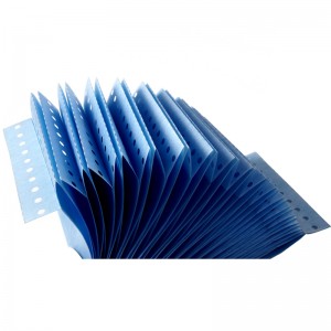 Hârtia cartelei de vizită albastră de alimentare cu flacără, hârtie de izolare DMD rezistentă la temperatură internă, formarea hârtiei de izolare a bateriei