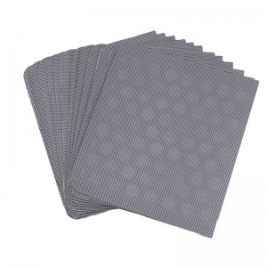 Black Special Format Mesh Plastspoof și difuzoare rezistente la fonice Plasă pentru aparate audio