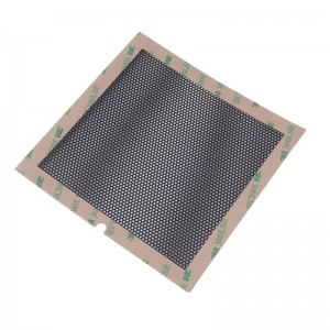 Furnizare flacără ignifugă electrostatică PVC Plasă pentru praf Echipamente electrice Echipamente electrice rezistente la impact de praf 0.1mm Speaker Plasă