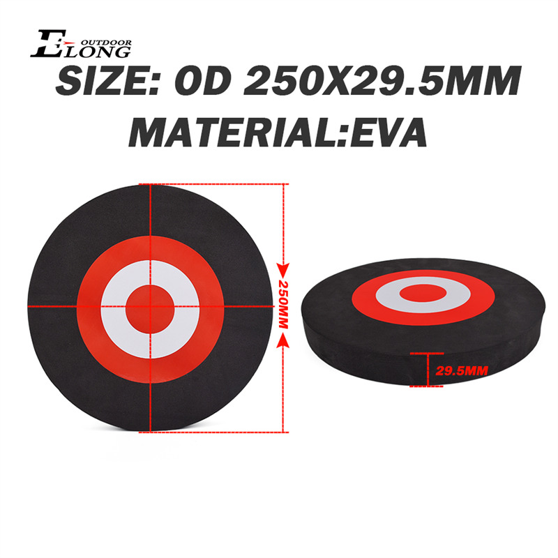 Elong Outdoor 410025 Eva Tineret Arrow Ținta de spumă pentru practica de fotografiere Flying Disc țintă Disc de spumă