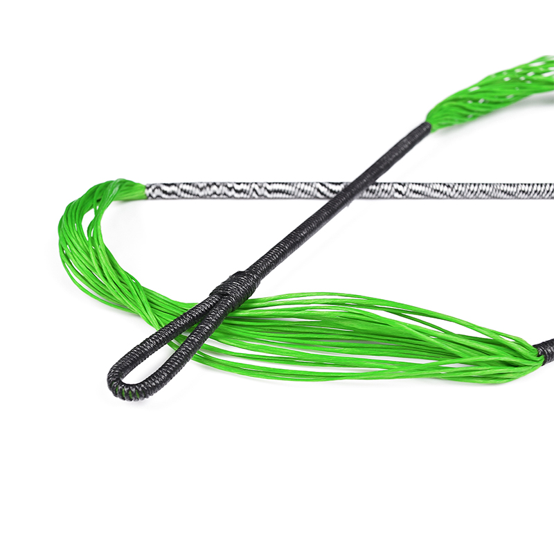 Elong Outdoor 280110-02 26.6inch 28 fire Crossbow String Fluorescent Green Recurve Crossbow String