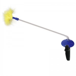 Fabrica de furnizare directă de furnizare a animalelor de companie, pisica auto-vindecare jucărie pisica guler gât jucărie de primăvară cu robinet la tachinarea pisicii