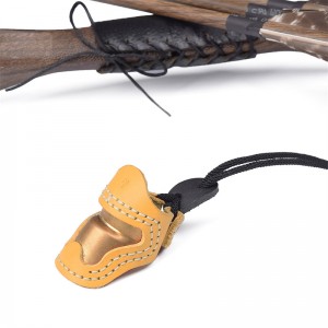 Elong Outdoor 420029 S Dimensiune tir cu arcul degetul mare Armatradidid manual degetul mare degector de protectie tir cu arcul degetul mare