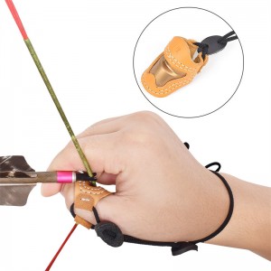 Elong Outdoor 420029 S Dimensiune tir cu arcul degetul mare Armatradidid manual degetul mare degector de protectie tir cu arcul degetul mare