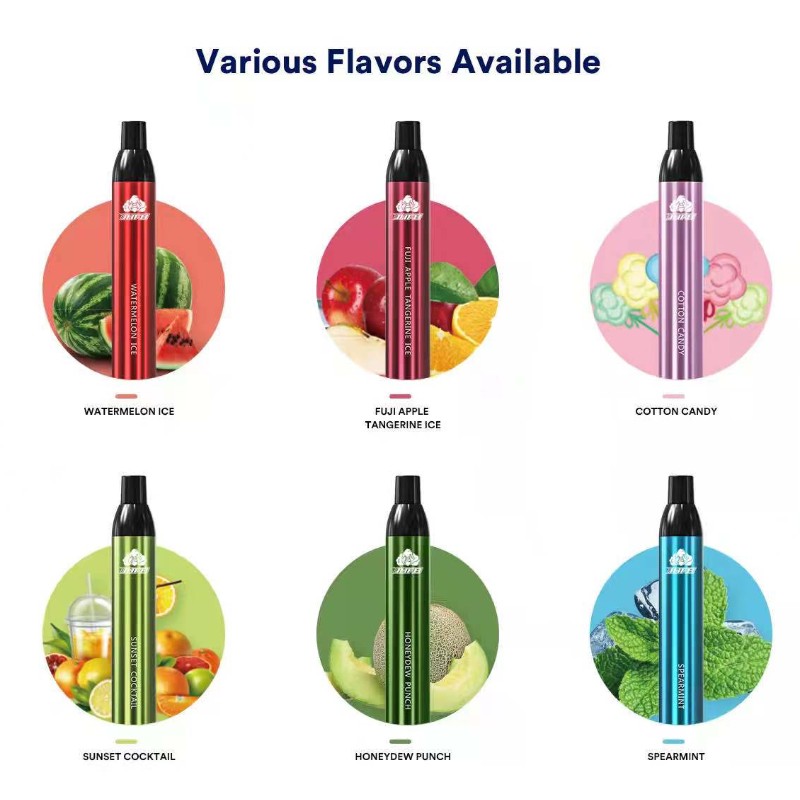 Original JFHB 2500puffs Vapes de unică folosință Kit E țigări