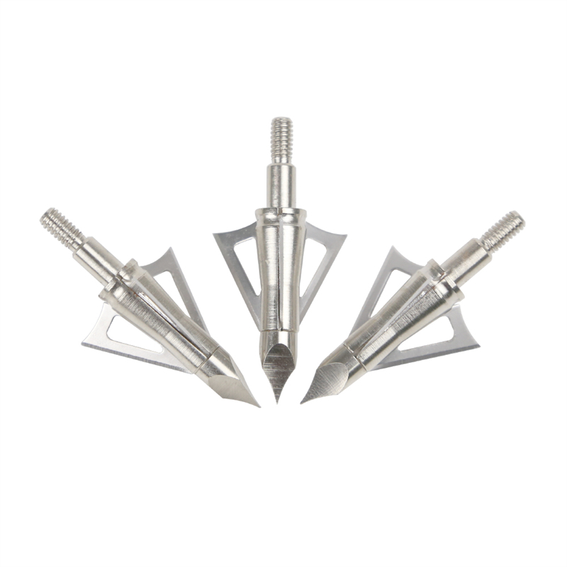 Tika tir cu arcul 15B027 3 lame fixe 150grain Broadhele de vanatoare de vanatoare Crossbow Bolt Vânătoare