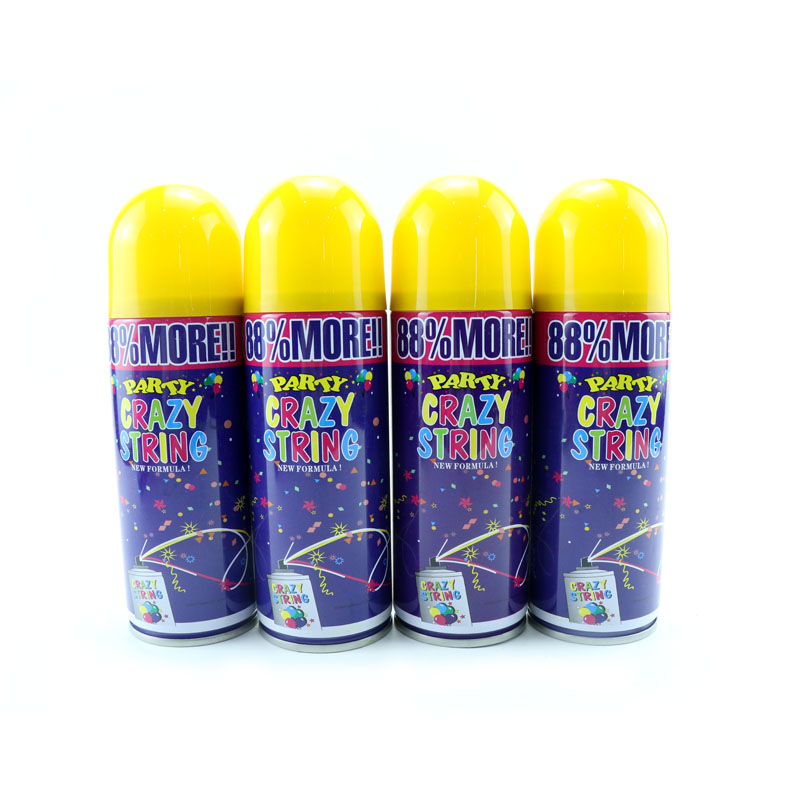 Party Crazy String 250ml pentru o petrecere și sărbătoare