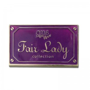 De înaltă calitate personalizată de moda de moda Matte Finish Metal Nume eticheta tipărire de mătase Aluminiu de afaceri de vizită carte pentru logo-ul propriu