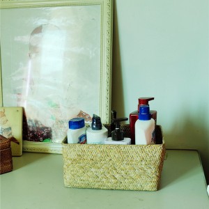 Coș de seară pătrată de mână