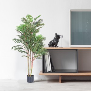 Fabrica de aprovizionare directă realistă atingere reală, acasă în aer liber decorată, artificial copac