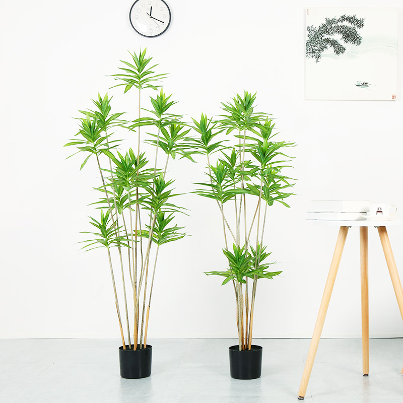 Arbori artificiali Plante artificiale artificiale Plante artificiale Sticlă Indoor Outdoor Bonsai Copes Chineză Plante artificialenou proiectate