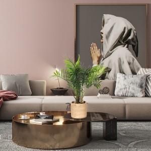 Plante artificiale plastice decorative pentru camera de zi cu înaltă calitate și aspect frumos și cu adevărat atins.