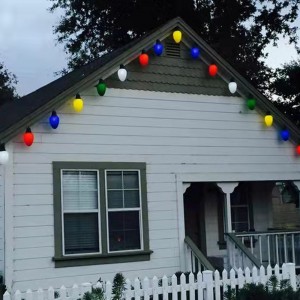 Crăciun de partid LED 5 lumini set decorare Crăciun vacanță mare lumină mare