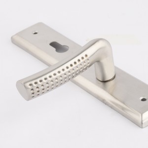 6003 Set de pârghie din oțel inoxidabil 6003 Placă lungă, blocare modernă de mortă contemporană