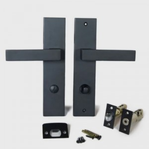 6203 Modern aliaj de zinc ușă față mânerul de blocare set de mâner de blocare a mânerului din față