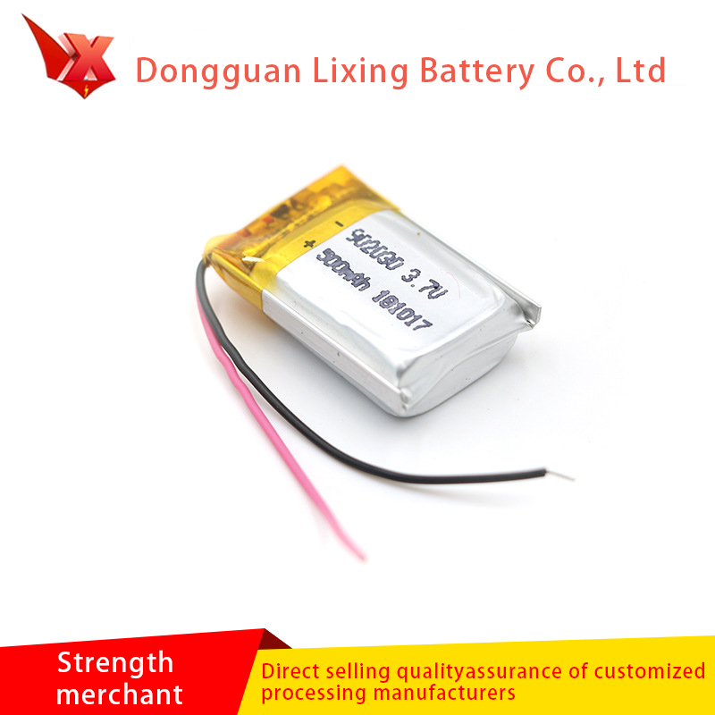 Raportul de vânzări directe ale producătorului cu bateria cu litiu CB 902030 Protecția mediului Acumulator de litiu Capacitate mare 500mAh Baterie polimerică